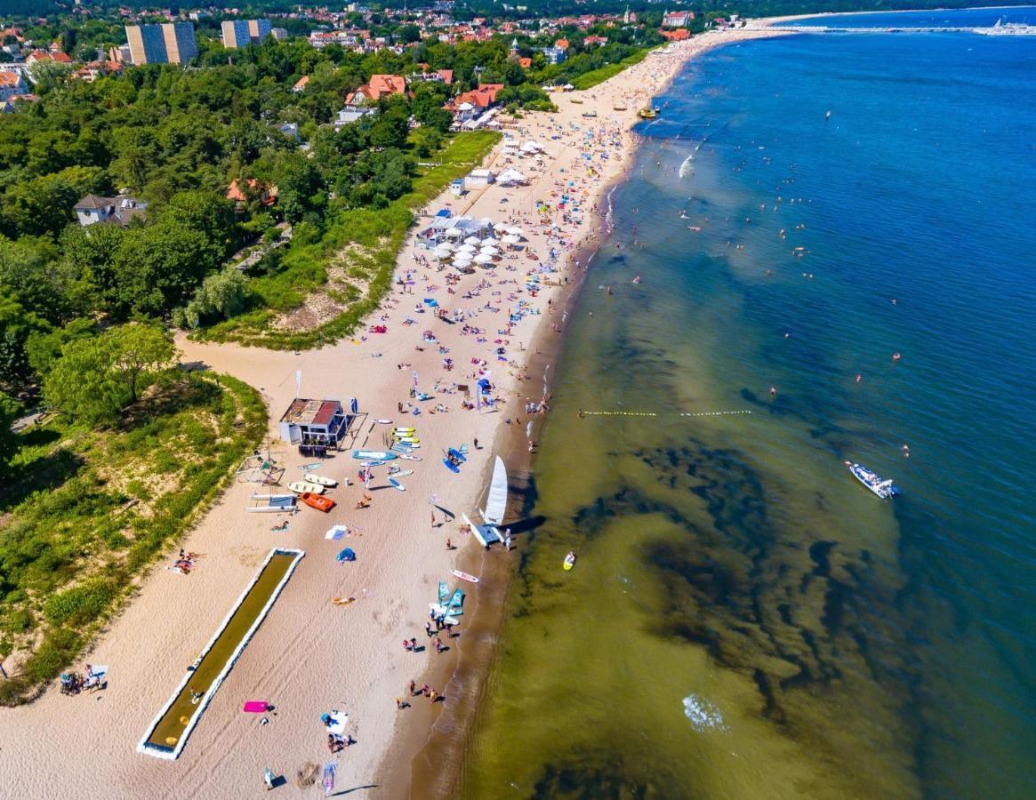 Sopot 34 Przy Plazy Villa Ngoại thất bức ảnh